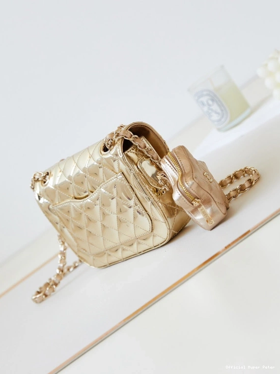 Hyper Peter CHANEL STAR & MINI COIN FLAP BAG PURSE 0715